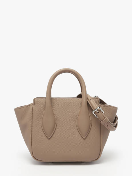 Cross Body Tas Daily City Lacoste Beige daily city NF4959DZ ander zicht 4