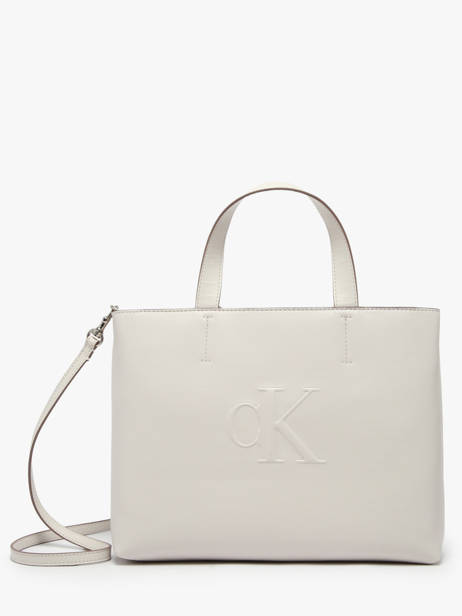 Sac Porté Main Sculpted Calvin klein jeans Beige sculpted 4K3111G