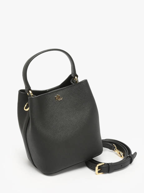 Cross Body Tas Reese Leder Lauren ralph lauren Zwart reese 31977411 ander zicht 2