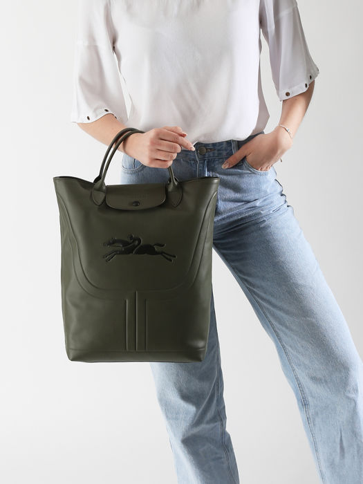 Longchamp Le pliage xtra botte Handtas Groen