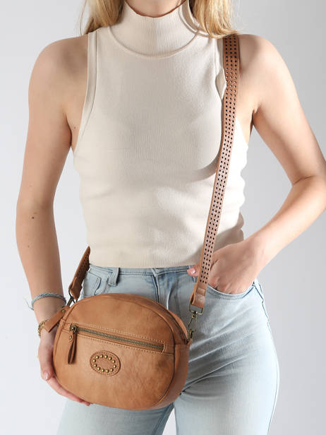 Cross Body Tas Bubble Miniprix Bruin bubble 2236 ander zicht 1