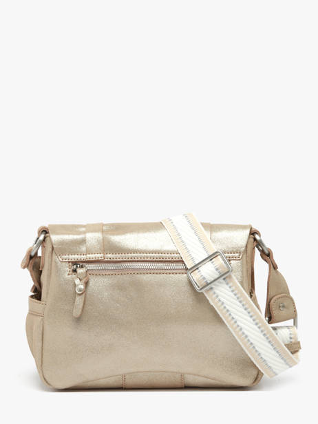 Sac Bandoulière Vintage Cuir Mila louise Argent vintage 30172X vue secondaire 4