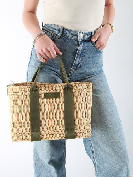 Handtassen Estival Stro Le voyage en panier Groen estival PM779 ander zicht 1
