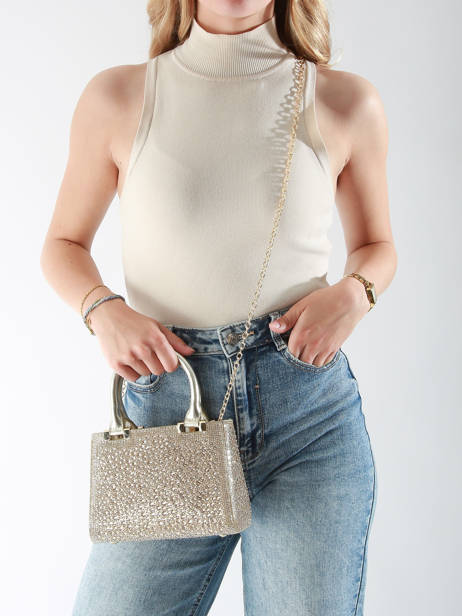 Sac De Soirée Miniprix Or strass XS95008 vue secondaire 1