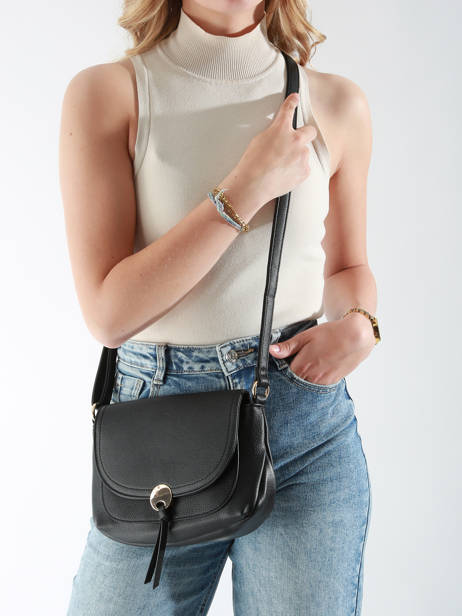 Cross Body Tas Soft Miniprix Zwart soft Z83082 ander zicht 1