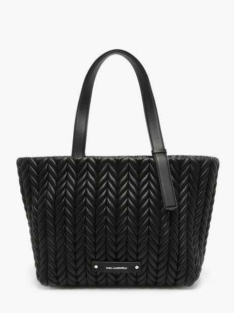 Schoudertas K Kushion Polyurethaan Karl lagerfeld Zwart k kushion A2W30199