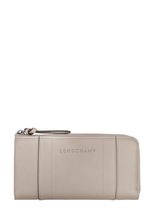 Longchamp Longchamp 3d Portefeuille Beige