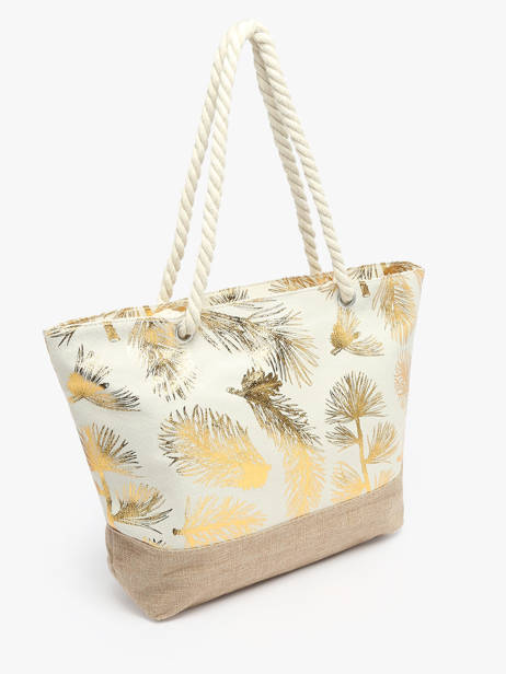 Schoudertas Plage Gerard pasquier Beige plage P24023 ander zicht 2
