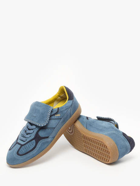 Sneakers En Cuir Alohas Bleu women 10091702 vue secondaire 2