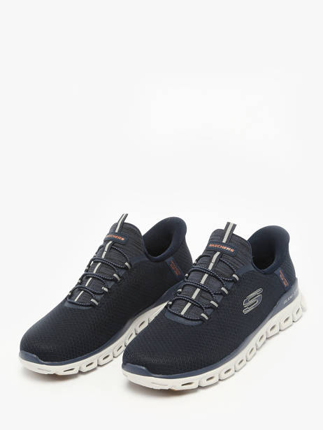 Sneakers Glide-step Noxus Skechers Blauw men 233010 ander zicht 1