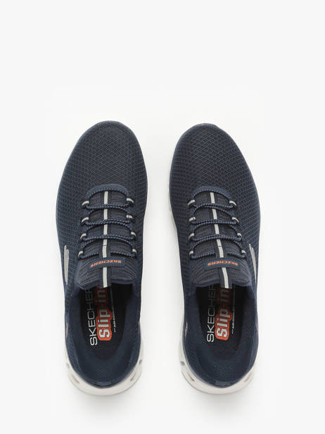 Sneakers Glide-step Noxus Skechers Blauw men 233010 ander zicht 3