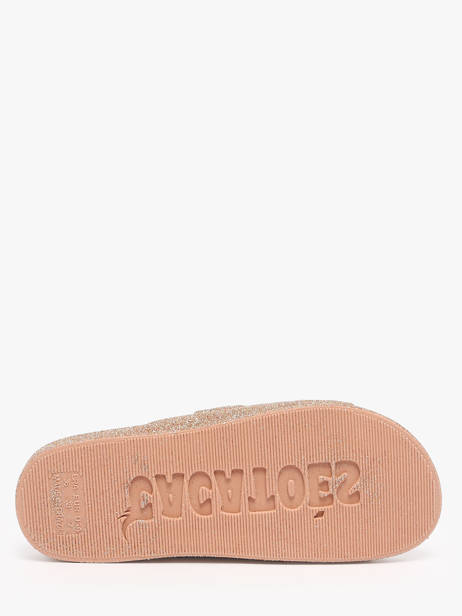 Slippers Transoco Cacatoes Beige women TRANCOSO ander zicht 4