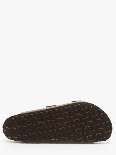 Mules Arizona Bfbc Stone Birkenstock Gris men 151211 vue secondaire 5