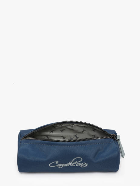Pennenzak 1 Compartiment Cameleon Blauw vintage urban STRO ander zicht 1