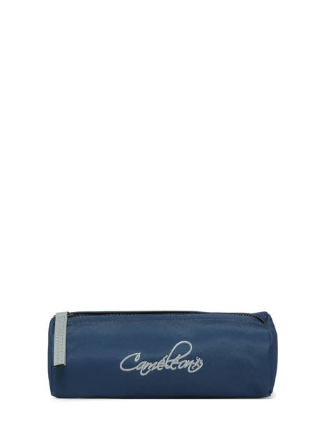 Pennenzak 1 Compartiment Cameleon Blauw vintage urban STRO ander zicht 3