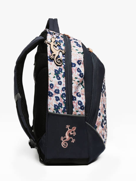 Rugzak 2 Compartimenten Cameleon Blauw actual SD39 ander zicht 2