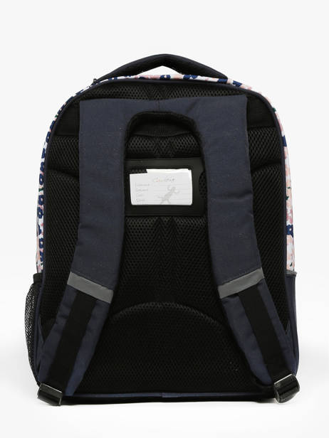 Rugzak 2 Compartimenten Cameleon Blauw actual SD39 ander zicht 4