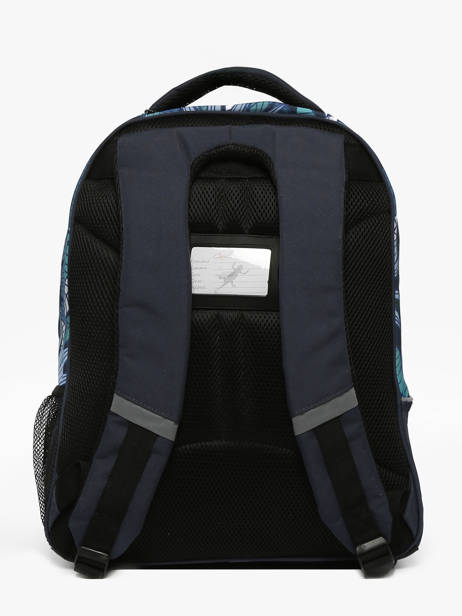 Rugzak 2 Compartimenten Cameleon Blauw actual SD45 ander zicht 4
