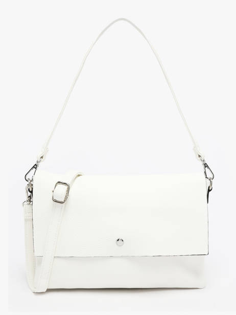 Cross Body Tas Grained Miniprix Wit grained H6996