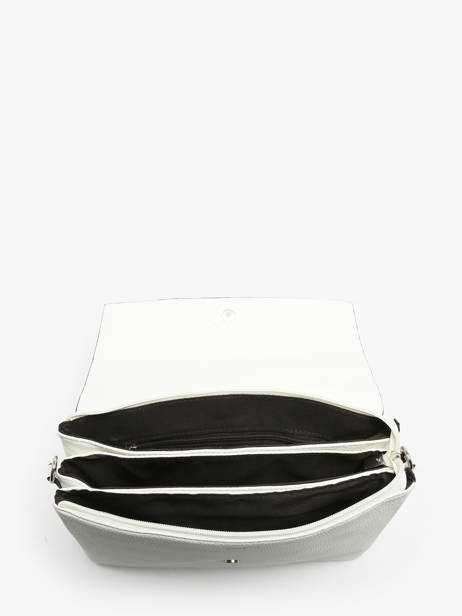 Cross Body Tas Grained Miniprix Wit grained H6996 ander zicht 2