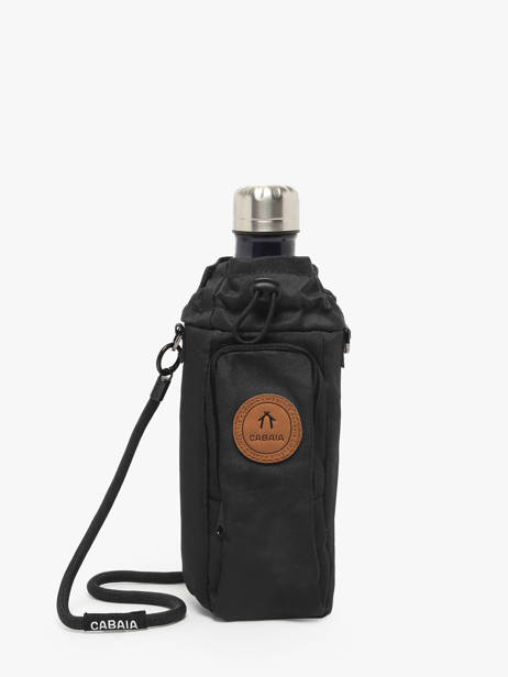 Cross Body Tas Accessoire Gerecycleerd Polyester Cabaia Zwart accessoire BOTTLBAG