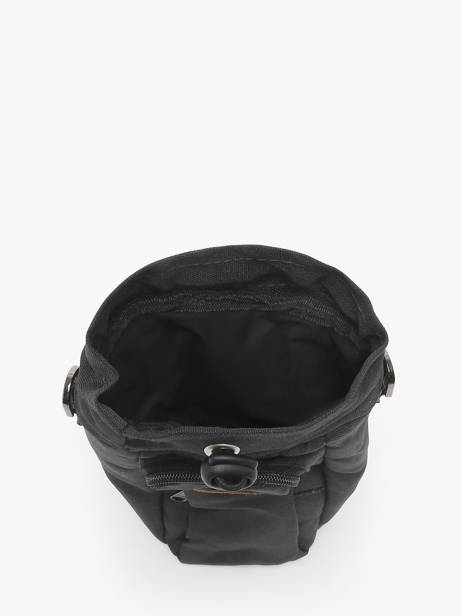 Cross Body Tas Accessoire Gerecycleerd Polyester Cabaia Zwart accessoire BOTTLBAG ander zicht 2