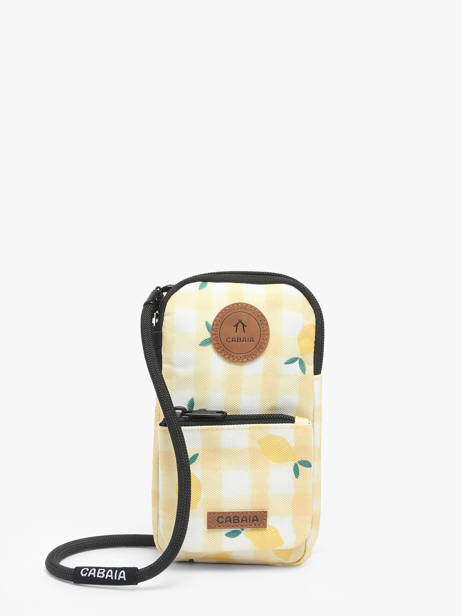 Cross Body Tas Accessoire Gerecycleerd Polyester Cabaia Beige accessoire PHONEBAG