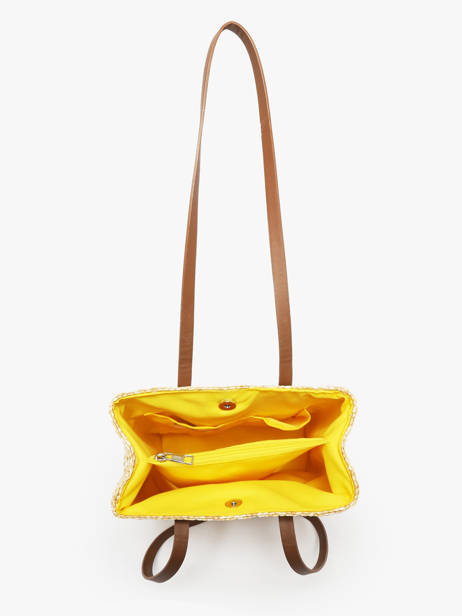 Sac Porté épaule Koa Les tropeziennes Beige koa TZ02 vue secondaire 2