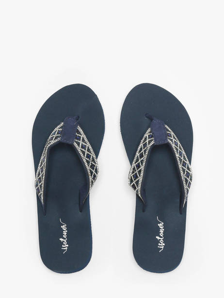 Open Sandalen Isotoner Blauw women 94931