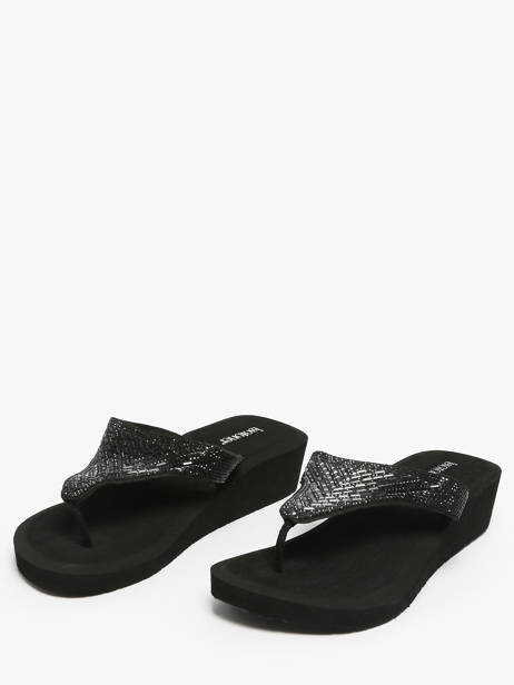 Open Sandalen Met Hak Isotoner Zwart women 94615 ander zicht 1