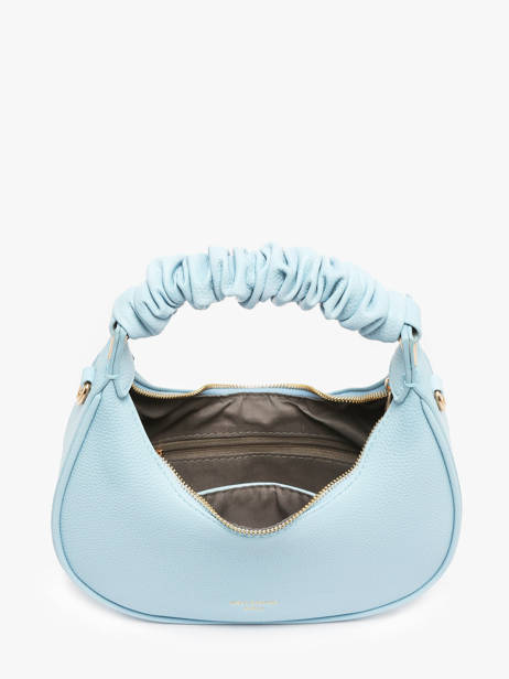 Cross Body Tas Grained Miniprix Blauw grained A9108 ander zicht 2