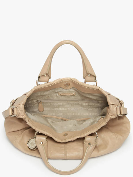Preloved Vintage Handtas Leder Celine Beige second life 1258679 ander zicht 5