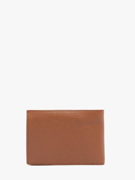 Portefeuille Madras Leder Etrier Bruin madras EMAD438 ander zicht 3