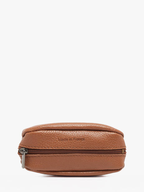 Portemonnee Madras Leder Etrier Bruin madras EMAD041 ander zicht 2