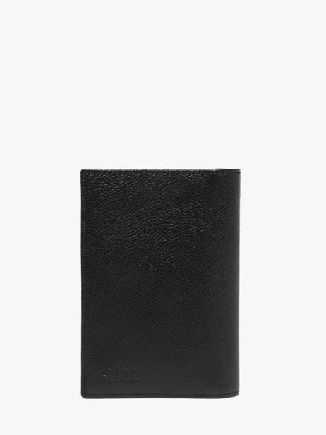 Documentenhouder Madras Leder Etrier Zwart madras EMAD429 ander zicht 2