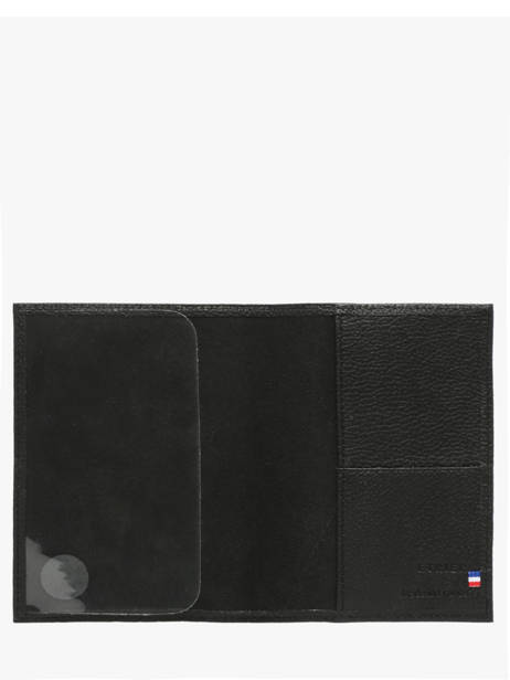 Paspoorthoes Madras Leder Etrier Zwart madras EMAD025 ander zicht 1
