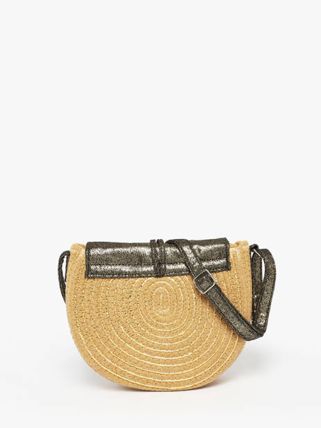 Cross Body Tas Dario Katoen Les tropeziennes Beige dario TZ03 ander zicht 4