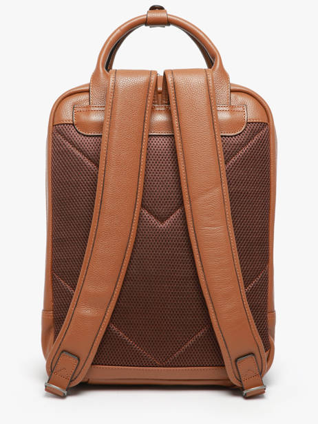 Sac à Dos Business Flandres 1 Compartiment Cuir Etrier Marron flandres EFLA8271 vue secondaire 4