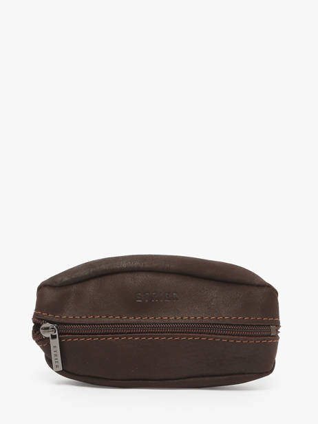 Portemonnee Oil Leder Etrier Bruin oil EOIL041