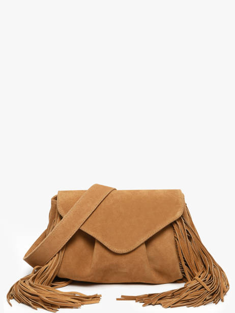 Cross Body Tas Suzon M Folk Leder Paul marius Bruin folk SUZOMFOL