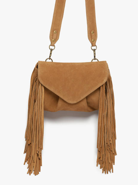 Cross Body Tas Suzon M Folk Leder Paul marius Bruin folk SUZOMFOL ander zicht 1