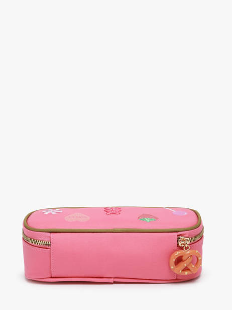Trousse 1 Compartiment Jeune premier Rose daydream girls G vue secondaire 3