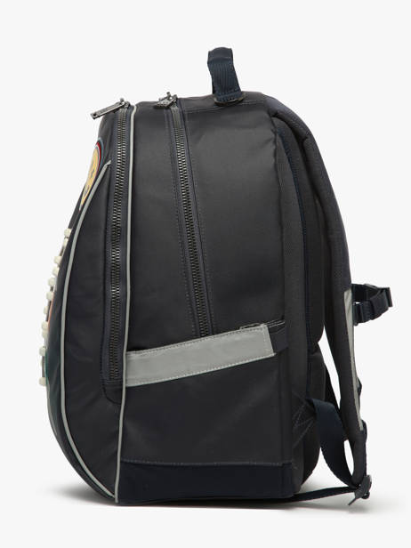 Sac à Dos 3 Compartiments Jeune premier Bleu daydream boys B vue secondaire 2