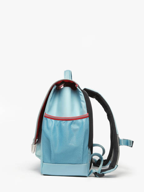 Cartable 2 Compartiments Jeune premier Bleu classics C vue secondaire 2