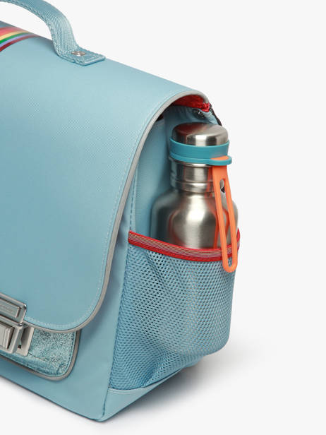 Cartable 2 Compartiments Jeune premier Bleu classics C vue secondaire 5