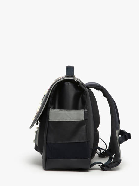 Cartable 2 Compartiments Jeune premier Bleu daydream boys B vue secondaire 2