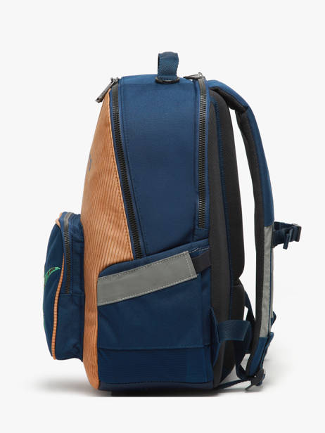 Sac à Dos 1 Compartiment Jeune premier Marron daydream boys B vue secondaire 2