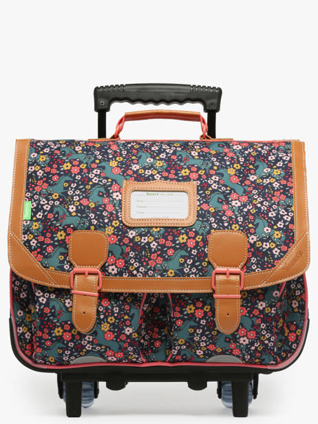 Cartable à Roulettes 2 Compartiments Tann's Multicolore les fantaisies f 43324
