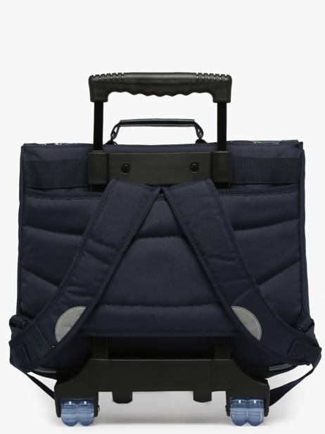 Cartable à Roulettes 2 Compartiments Tann's Bleu les fantaisies g 43142 vue secondaire 4