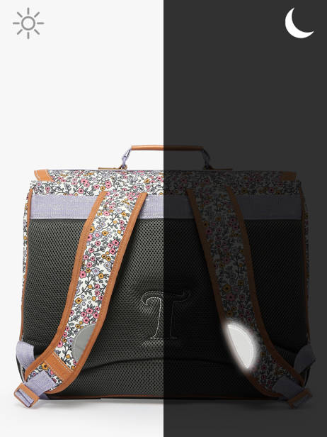Boekentas 2 Compartimenten Tann's Veelkleurig les fantaisies f 41263 ander zicht 5